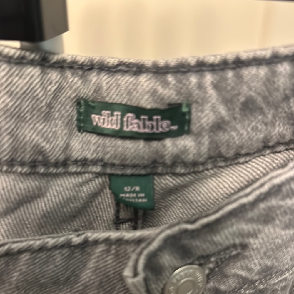 Wild Fable Light Gray Denim Pants